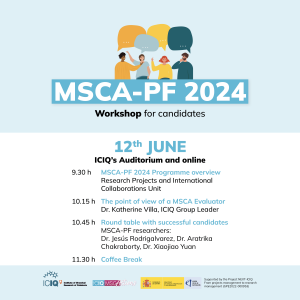MSCA PF ICIQ 2024 Workshop